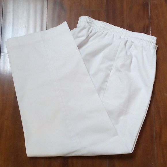 Koret Petites Pants - Koret Petites White Pants - 28" Elasticized Waist